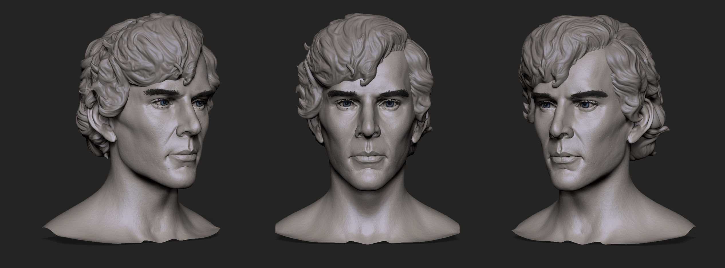 Sherlock 3d Computer Model 3D model 3d model of Sherlock Holmes VR / AR / low-poly | CGTrader