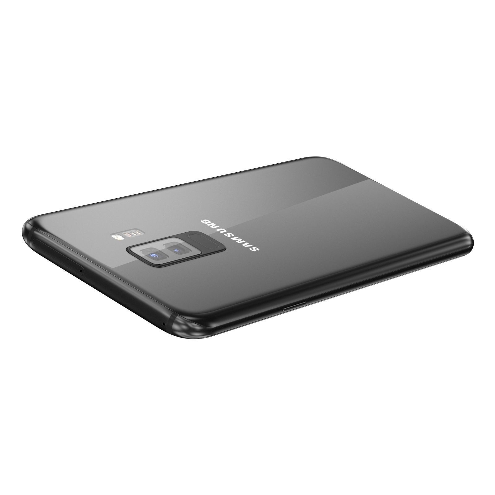 Samsung Galaxy S9 Plus Midnight Black  3D model_6
