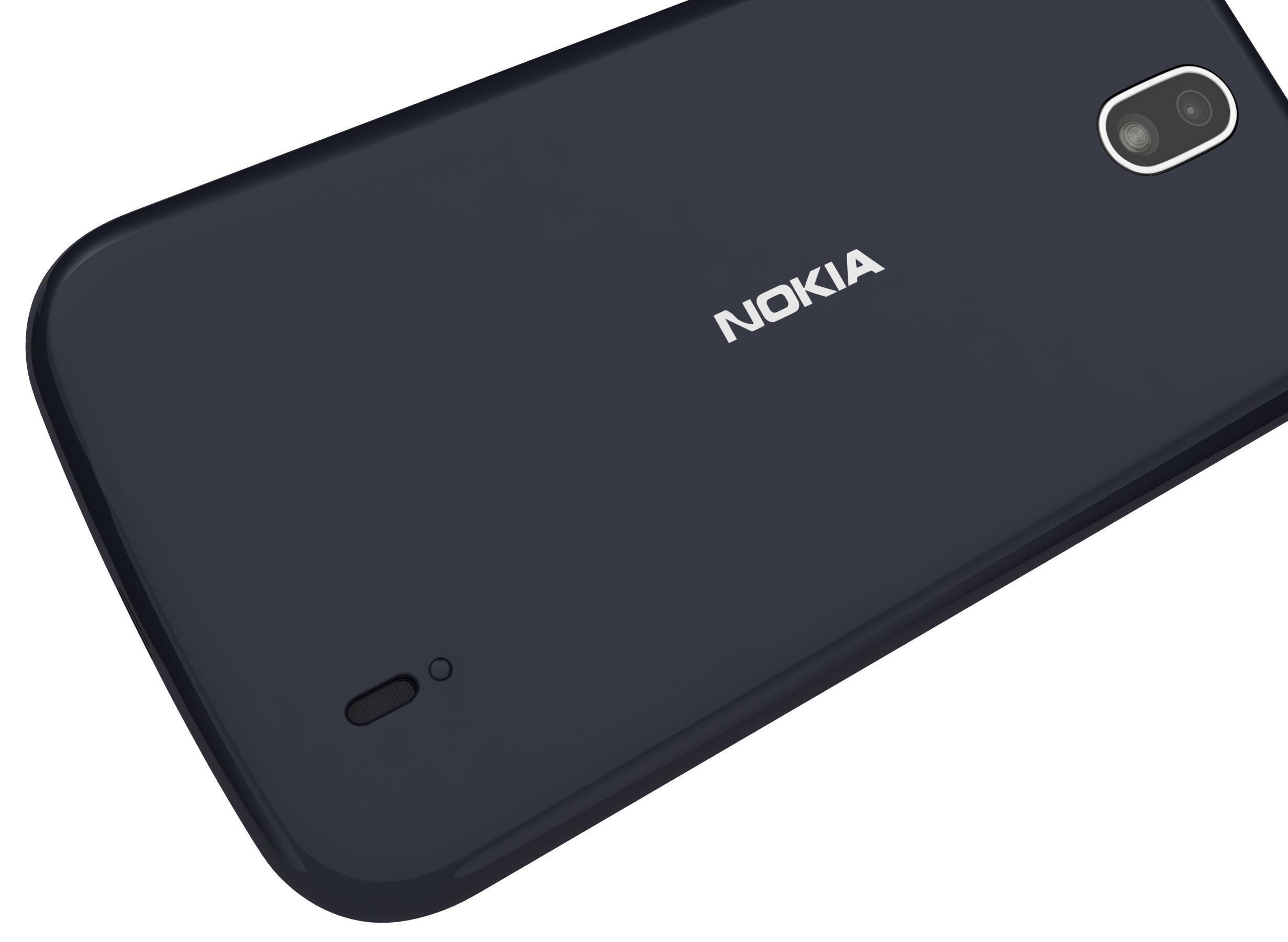 Nokia 1 Dark Blue And Warm Red 3D model_16