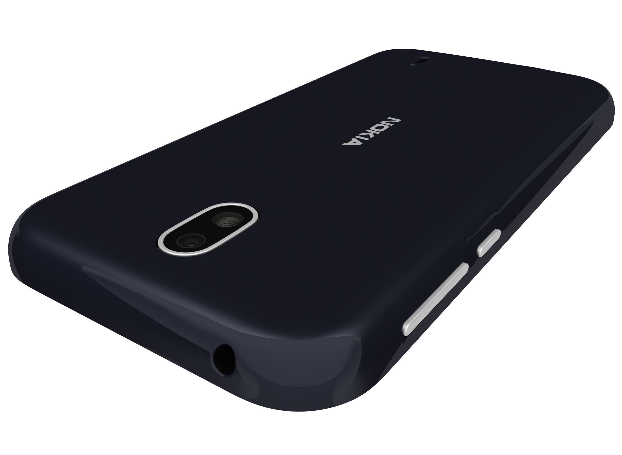 Nokia 1 Dark Blue And Warm Red 3D model_12