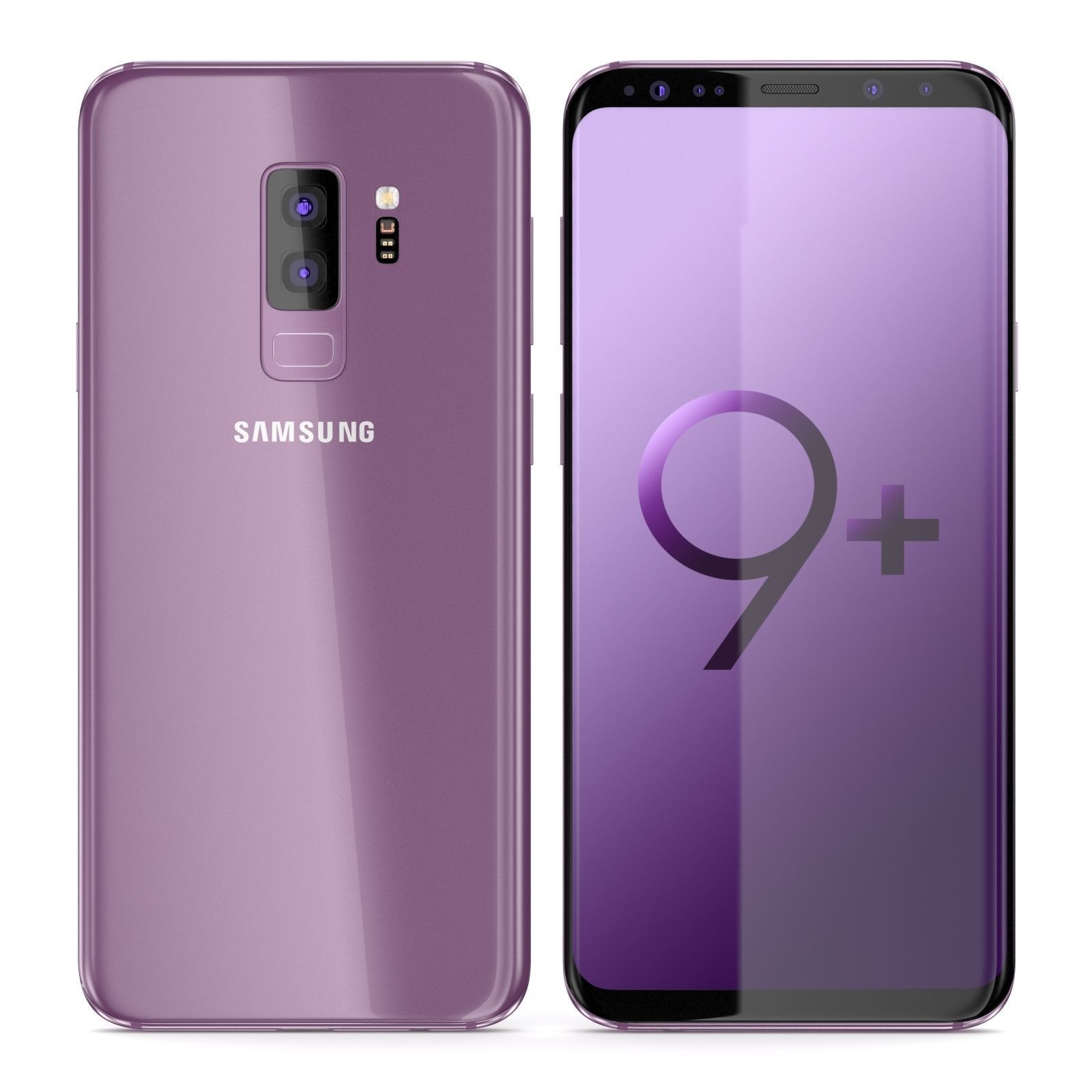 Samsung Galaxy S9 Plus Lilac Purple 3D model_1