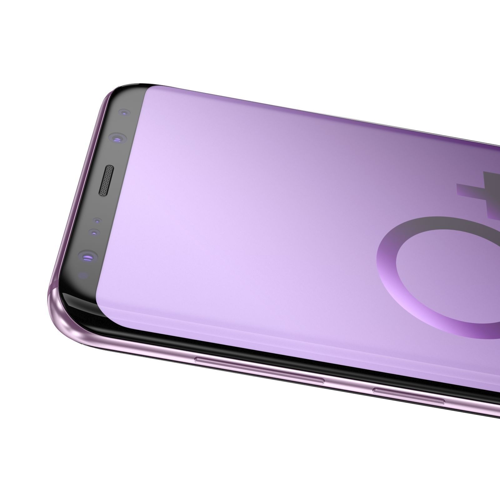 Samsung Galaxy S9 Plus Lilac Purple 3D model_8