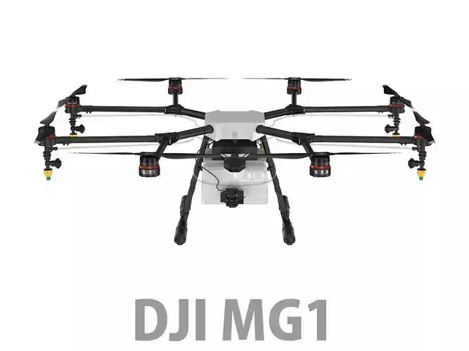 DJI Agras MG-1 Agricultural Drone 3D model