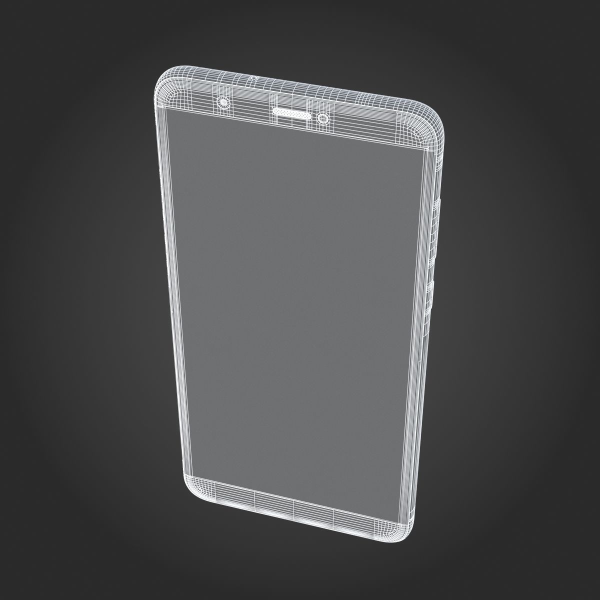 Huawei P smart Blue 3D model_12