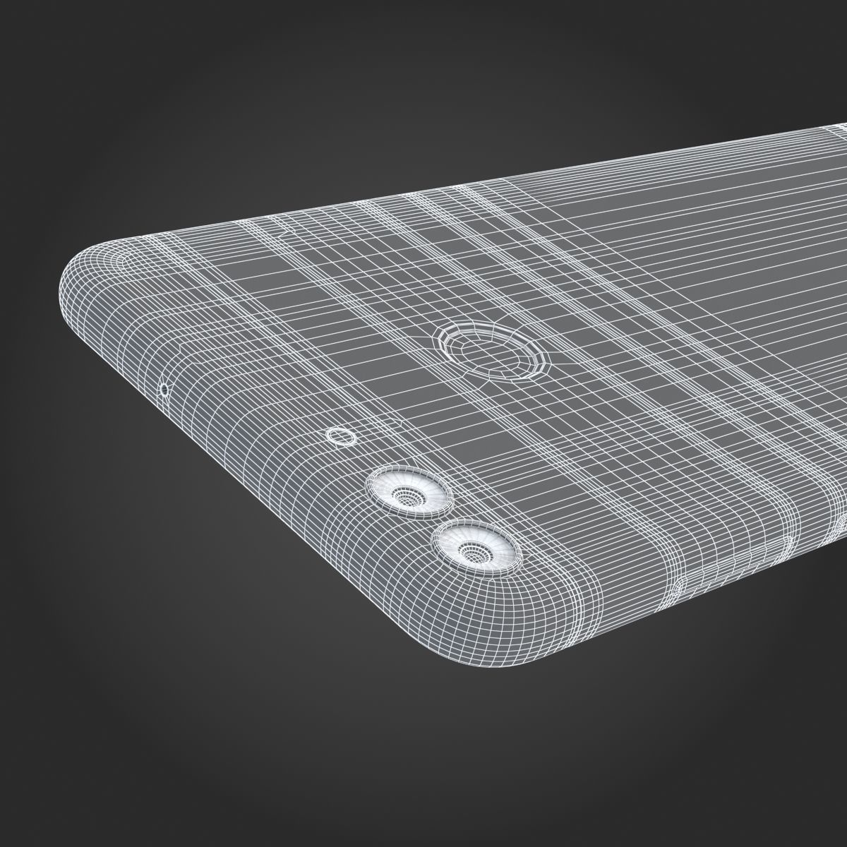 Huawei P smart Blue 3D model_19