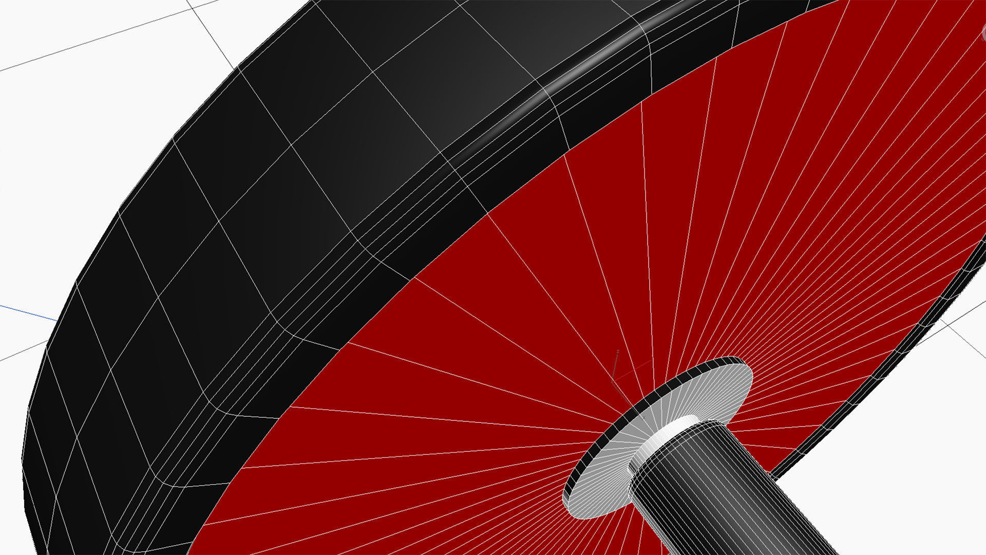 Ab Roller - Gym equipment Low-poly 3D model_5