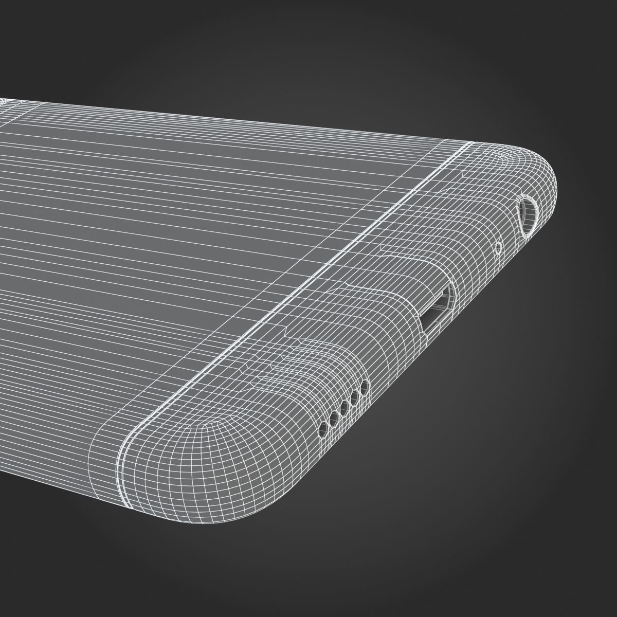 Huawei P smart Gold 3D model_21