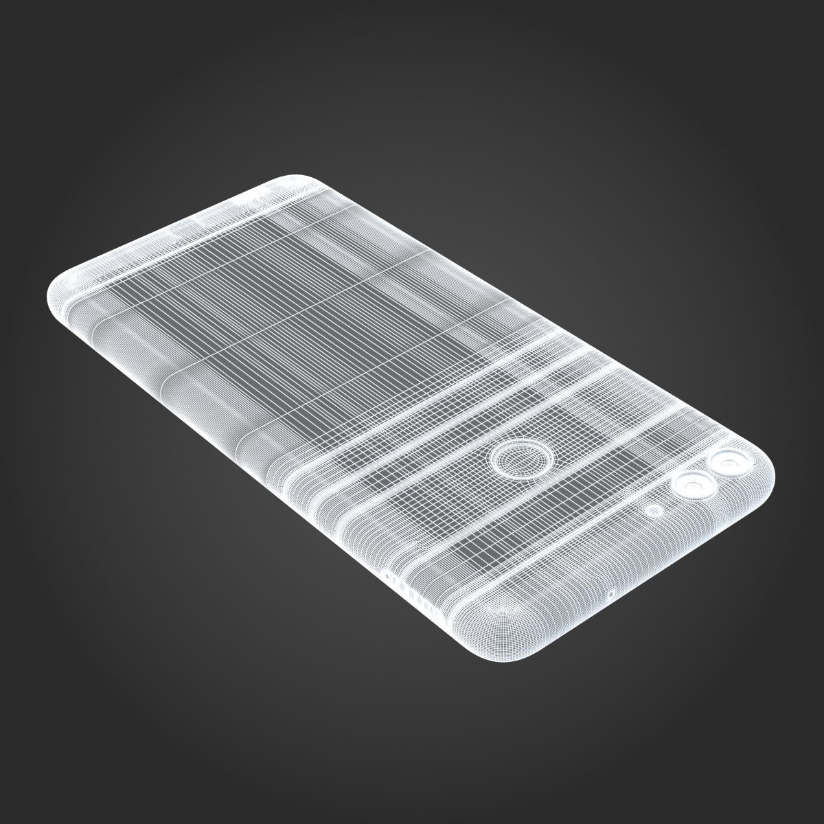 Huawei P smart Gold 3D model_13