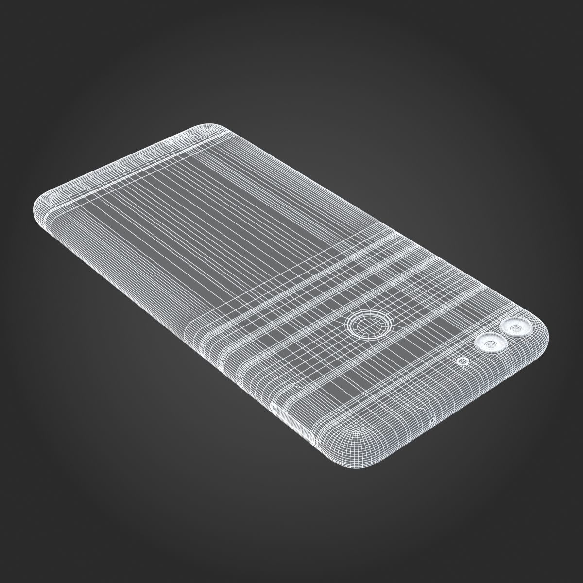 Huawei P smart Gold 3D model_14