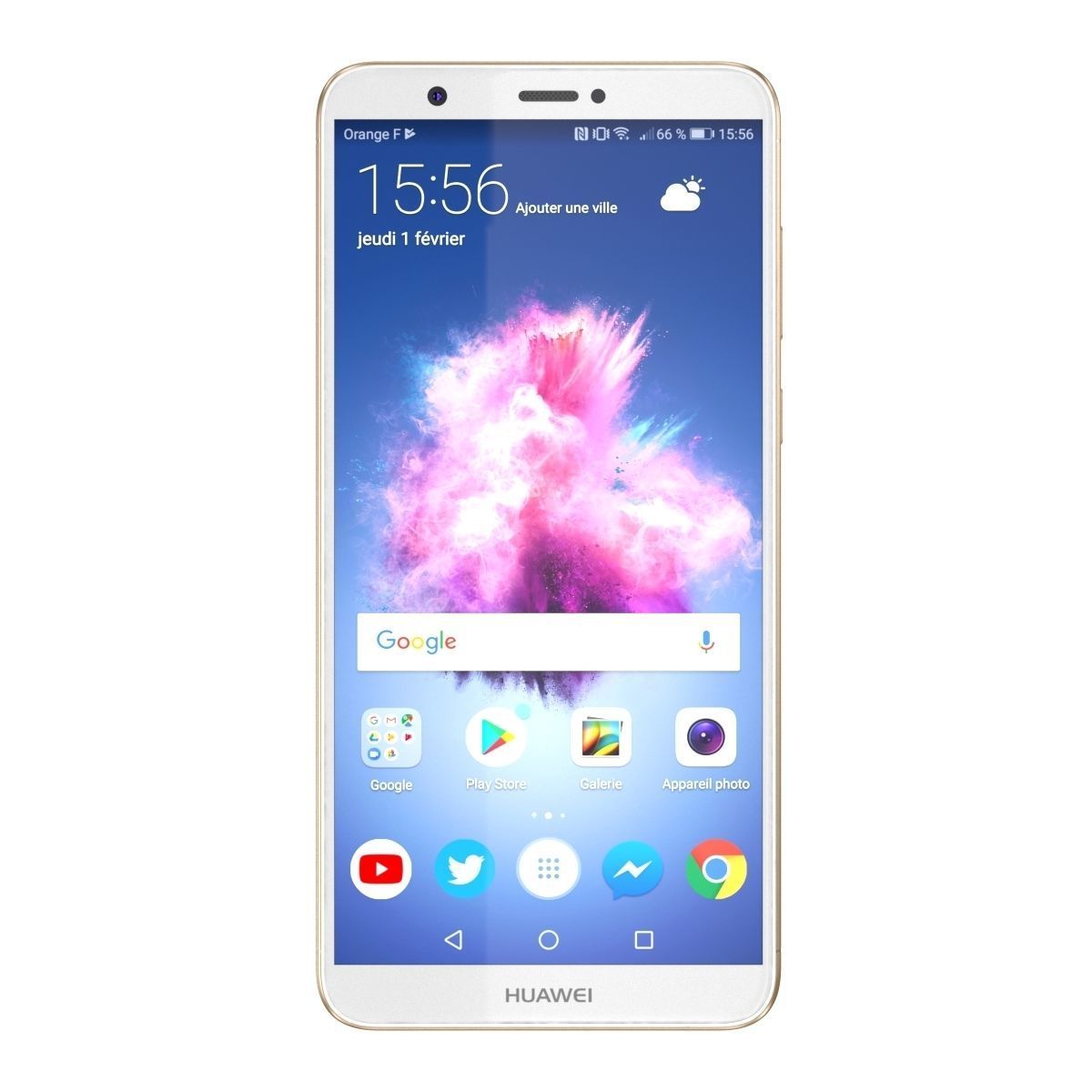 Huawei P smart Gold 3D model_2