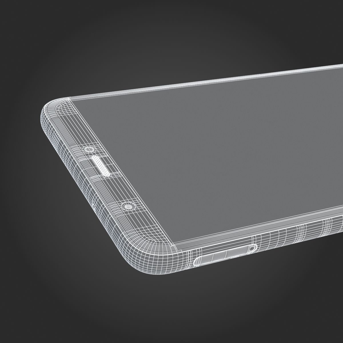 Huawei P smart Gold 3D model_15