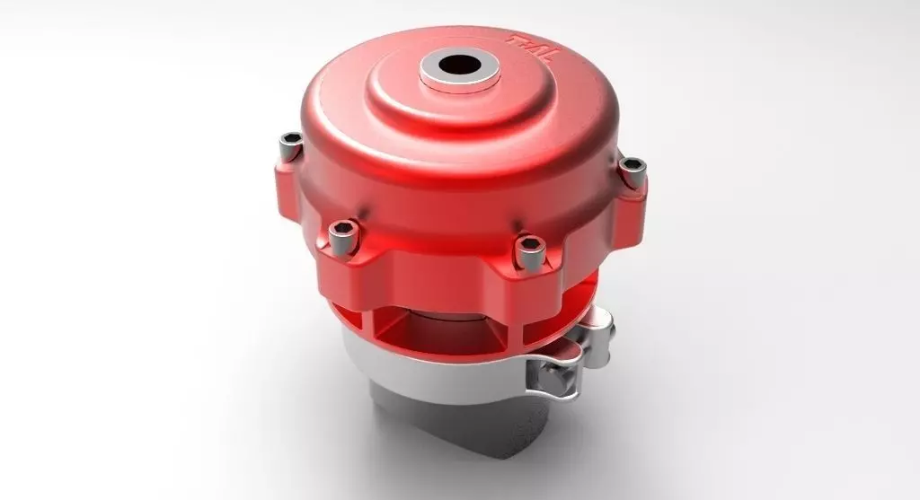 Blow off valve 50 mm Free 3D model