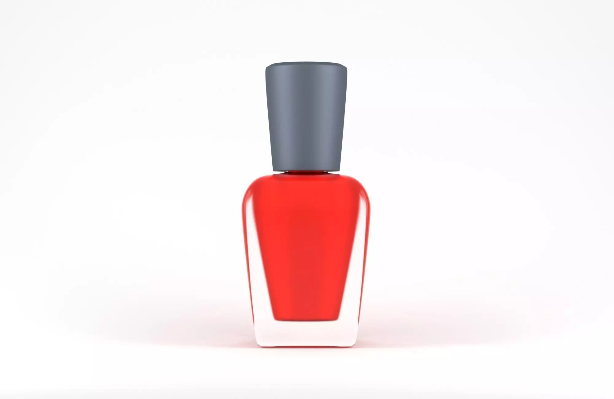 Nail Polish Bottle Model 3D model_0