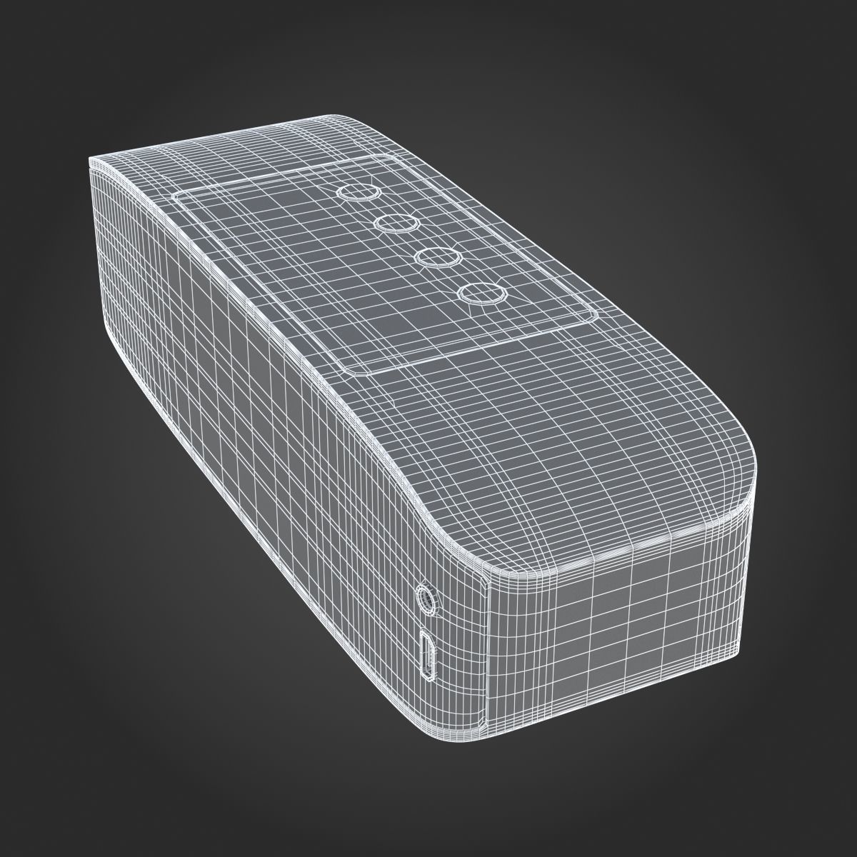 Samsung Level Box Pro Wireless Bluetooth Speaker Black 3D model_15