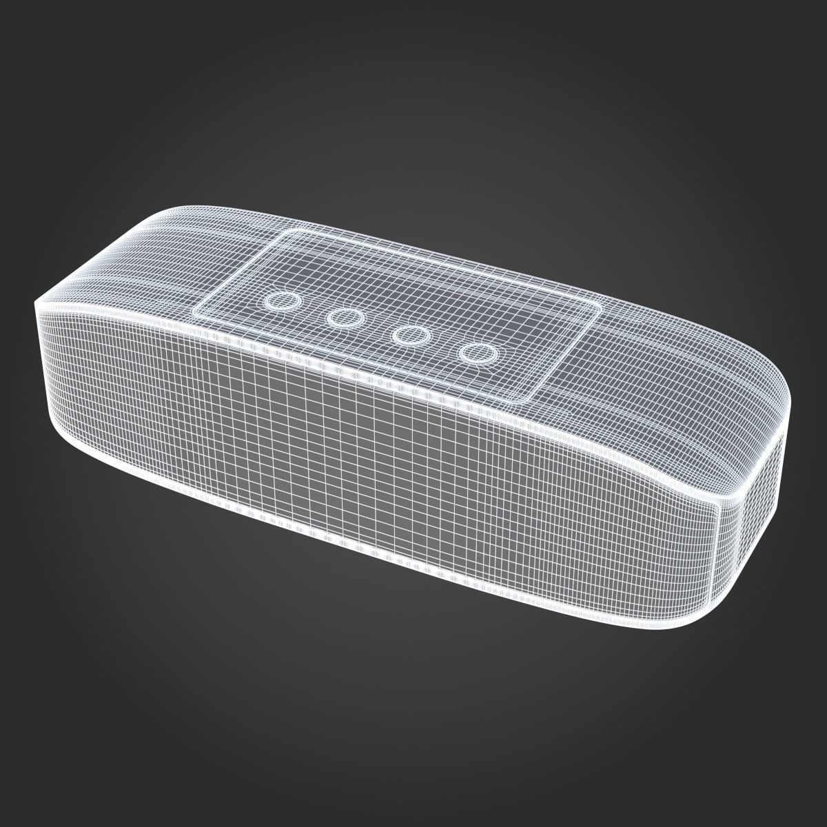 Samsung Level Box Pro Wireless Bluetooth Speaker Black 3D model_12