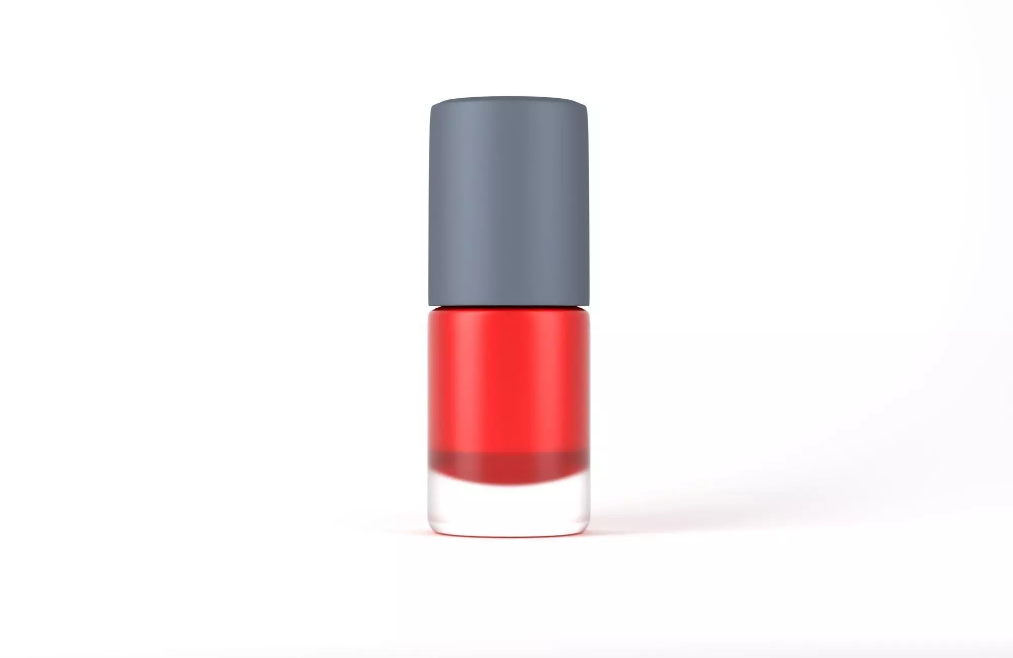 Nail Polish Bottle Model 3D model_0