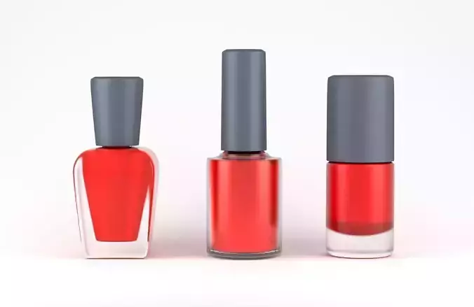 Nail Polish Bottle Model Pack