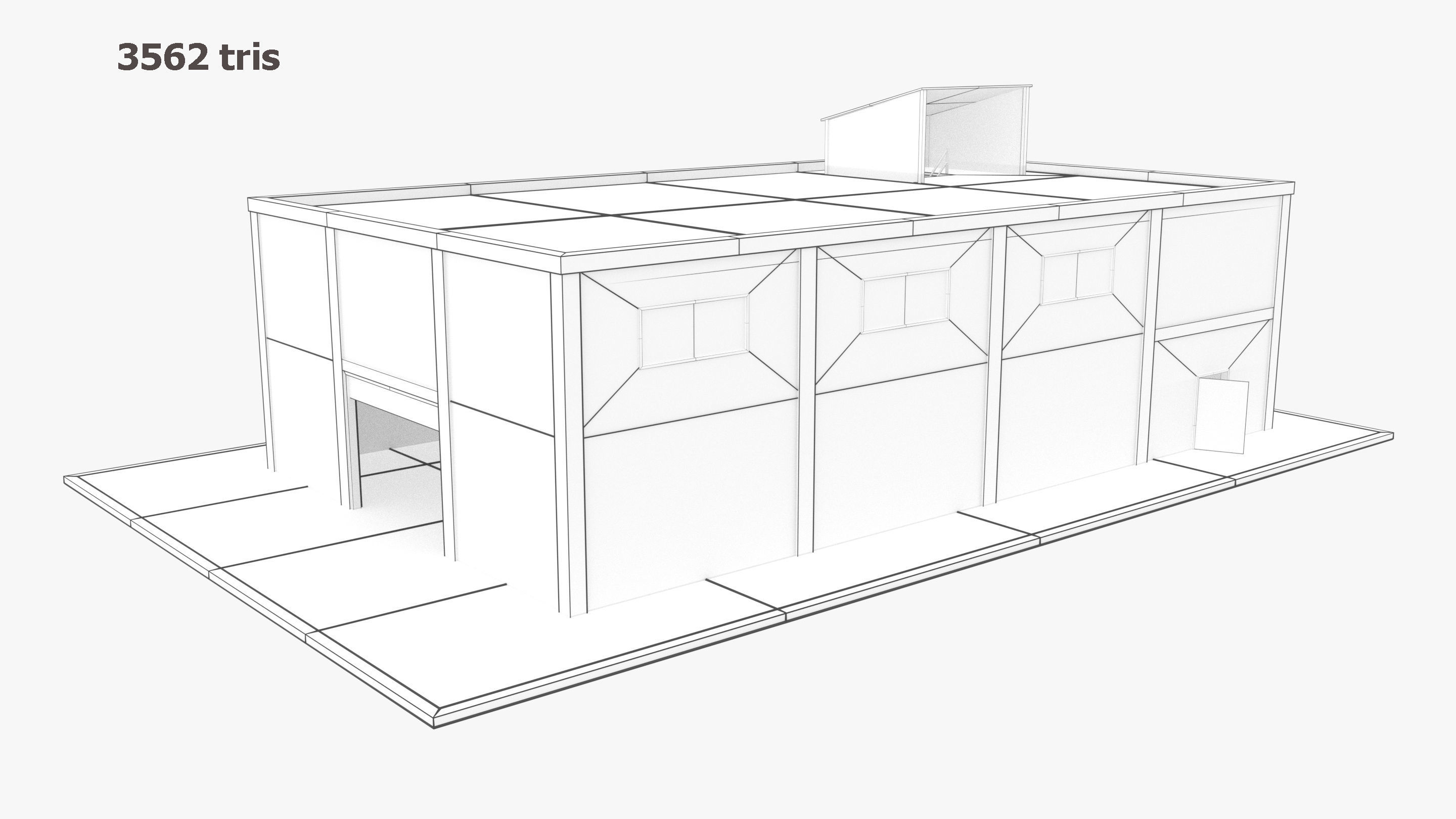 Warehouse Collection - Pack Low-poly 3D model_6