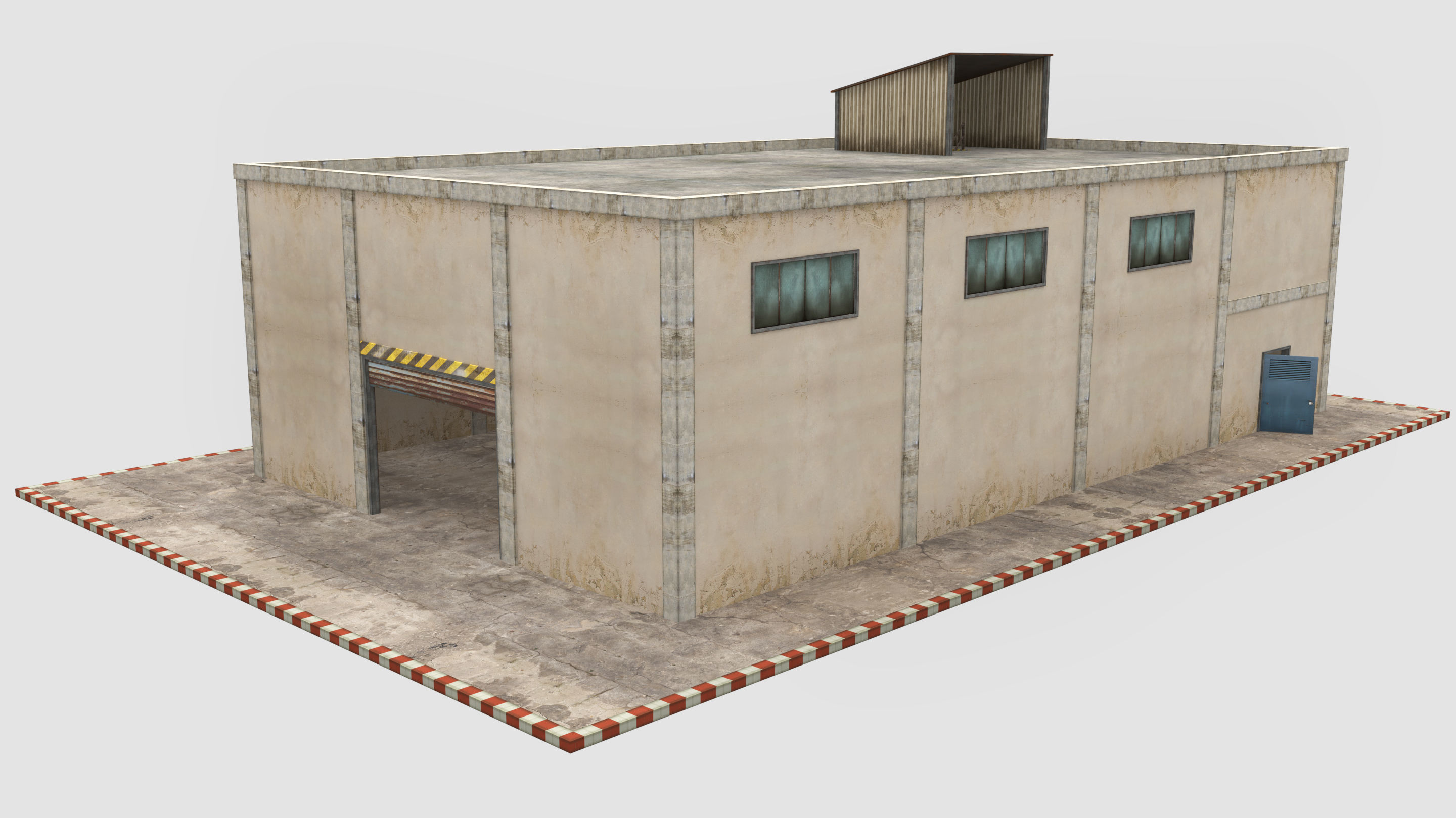 Warehouse Collection - Pack Low-poly 3D model_5