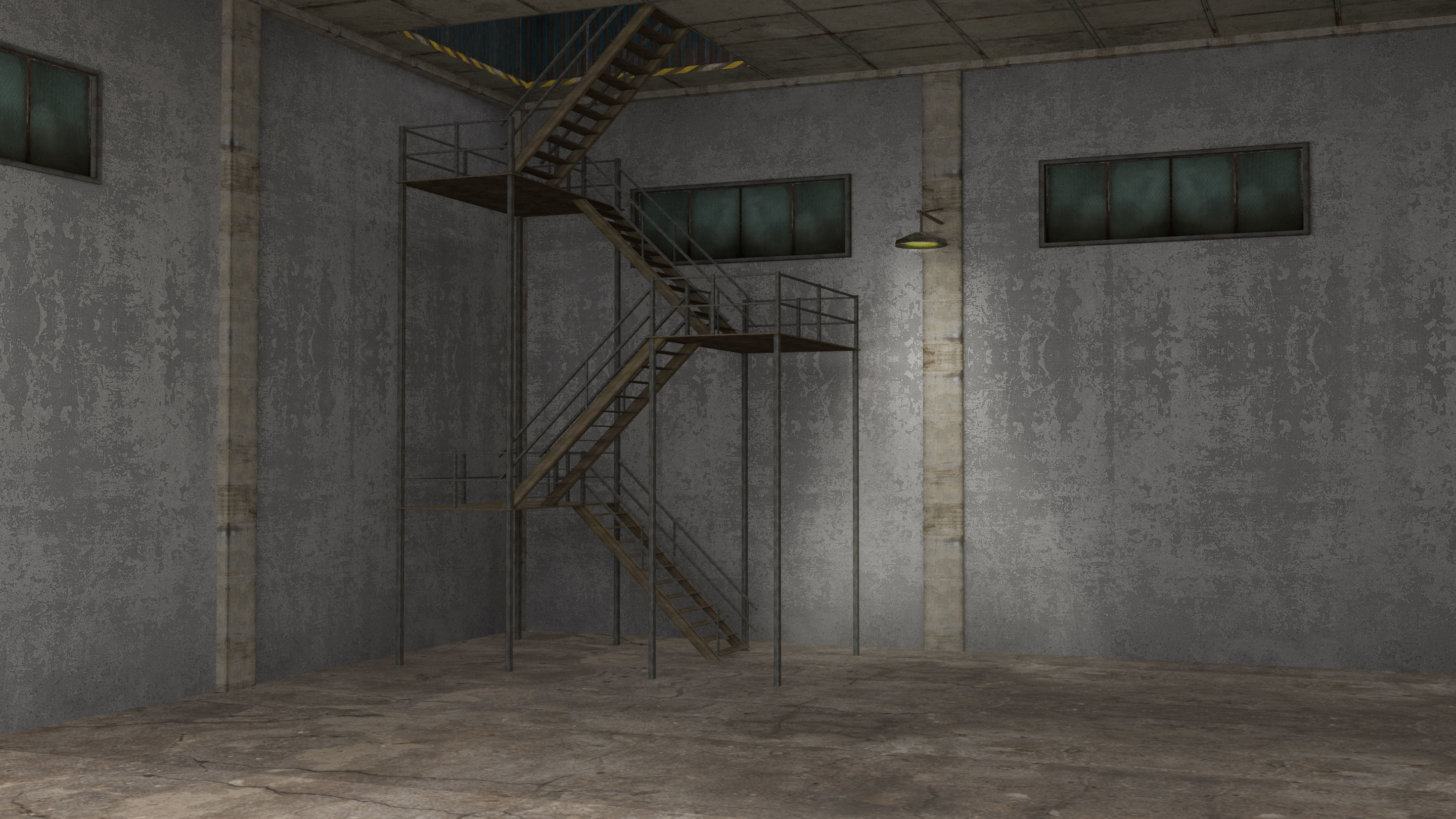 Warehouse Collection - Pack Low-poly 3D model_4