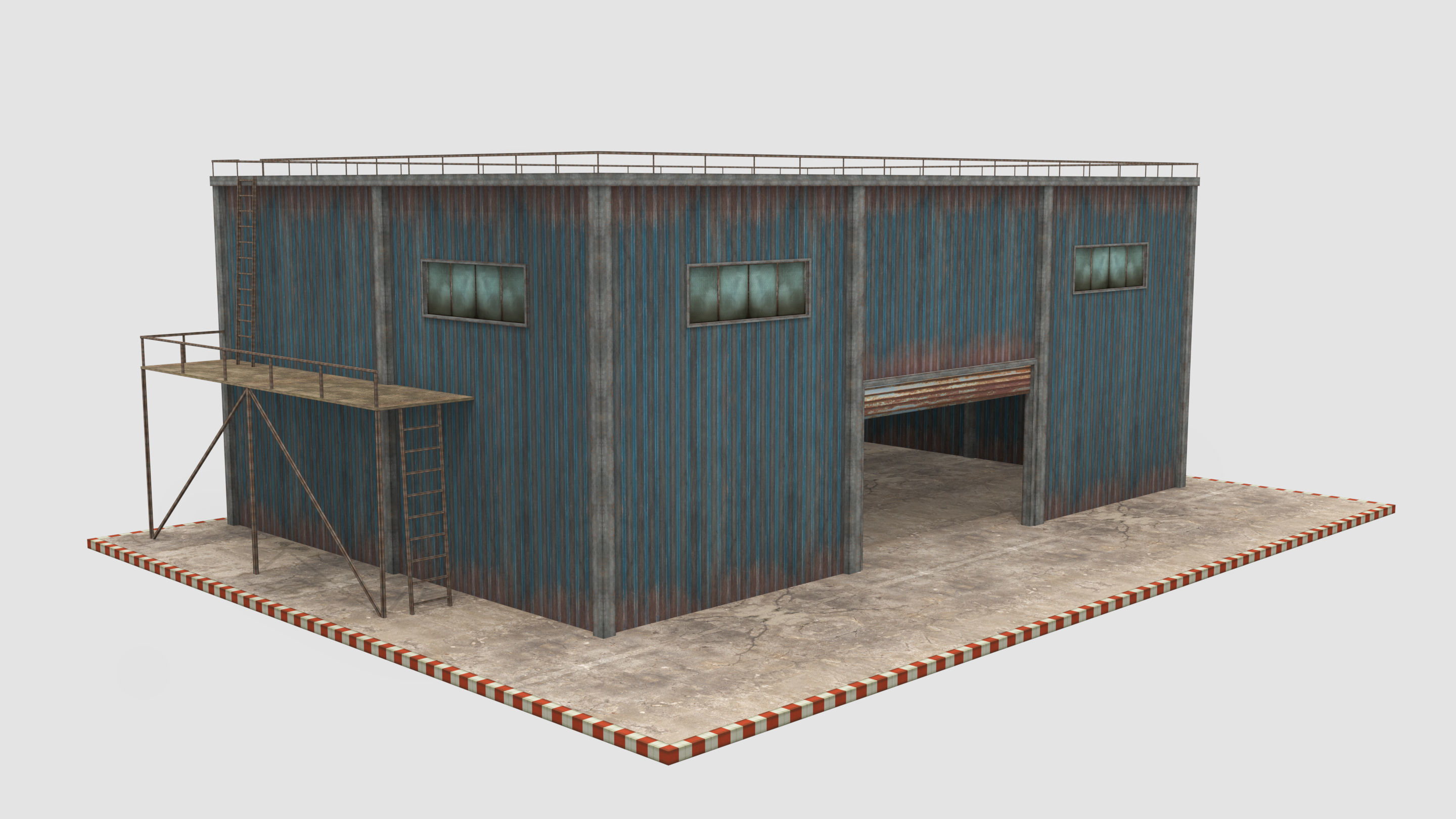 Warehouse Collection - Pack Low-poly 3D model_9