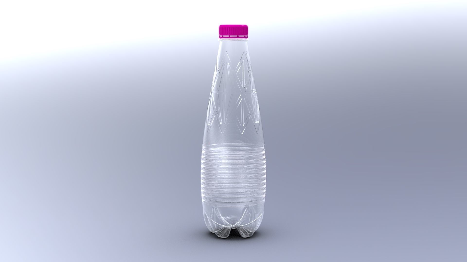 Botttle logo 3D model glass baverage 3D model 3D model_2