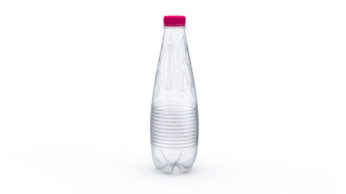 Botttle logo 3D model glass baverage 3D model 3D model