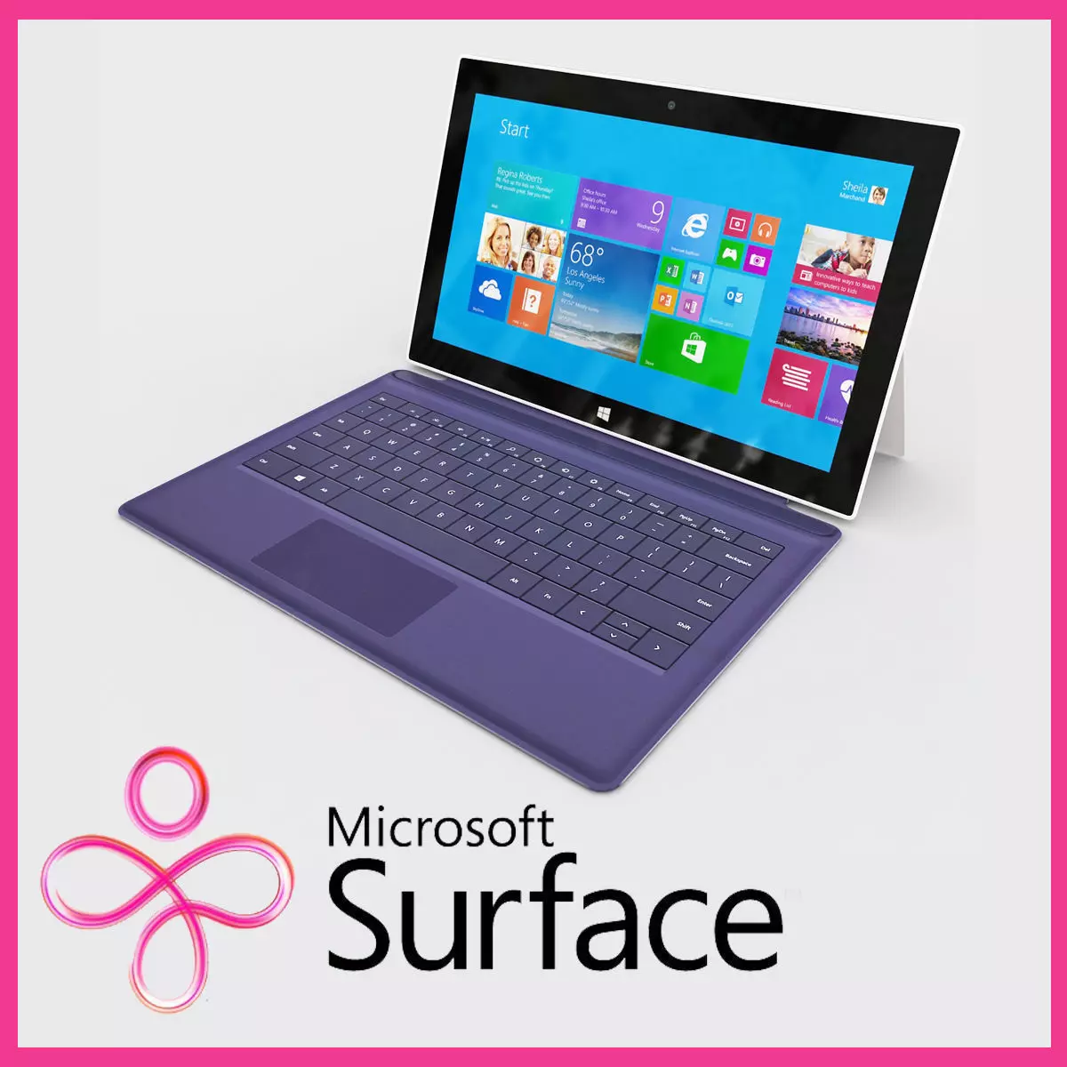 Microsoft Surface 2 3D model
