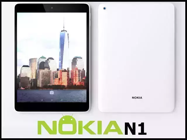 Nokia N1 Tablet White 3D model