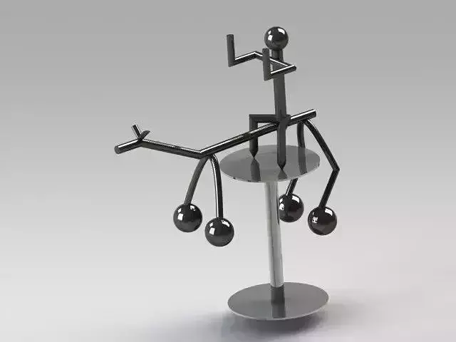 Kinetic horse Free 3D model