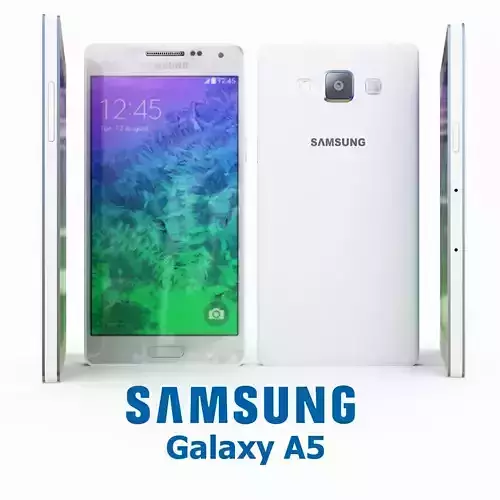 Samsung Galaxy A5 White 3D model