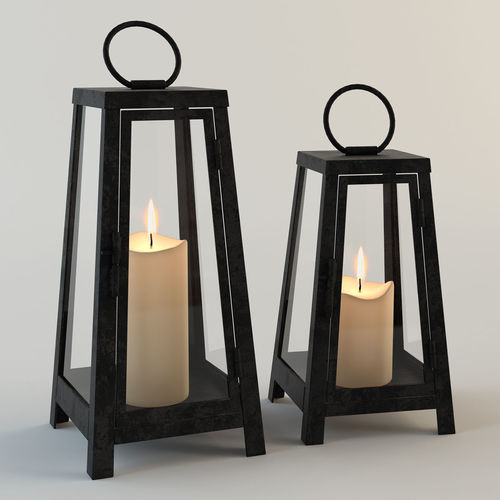 Lanterns 3D model