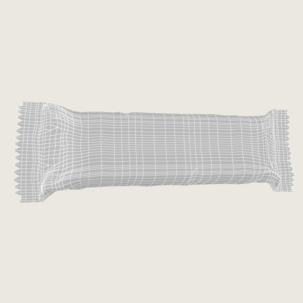 Mars Chocolate Bar Low-poly 3D model_2