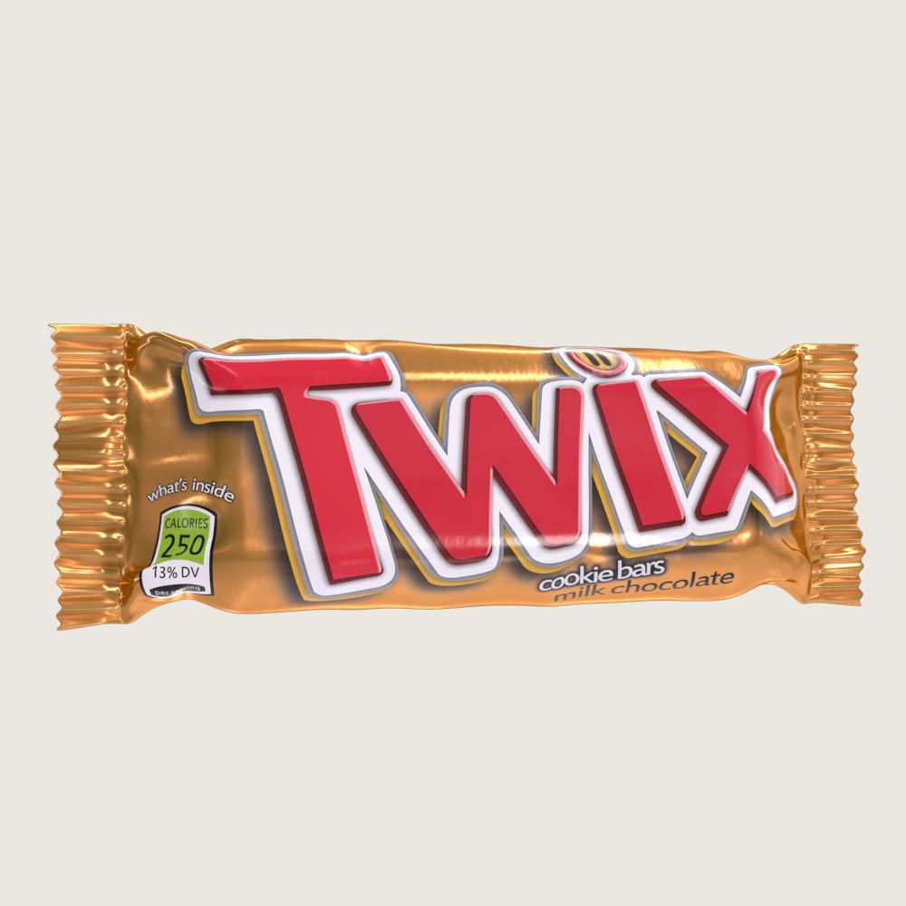 Chocolate Bar Collection Low-poly 3D model_16