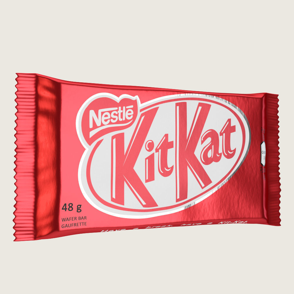 Chocolate Bar Collection Low-poly 3D model_1