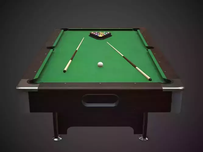 Pool Table Jalano Low-poly 3D model