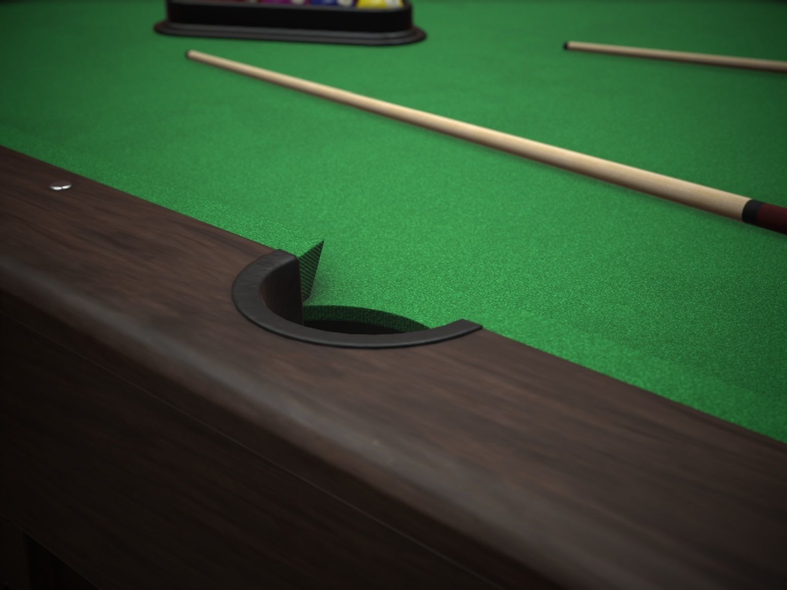 Pool Table Jalano Low-poly 3D model_18