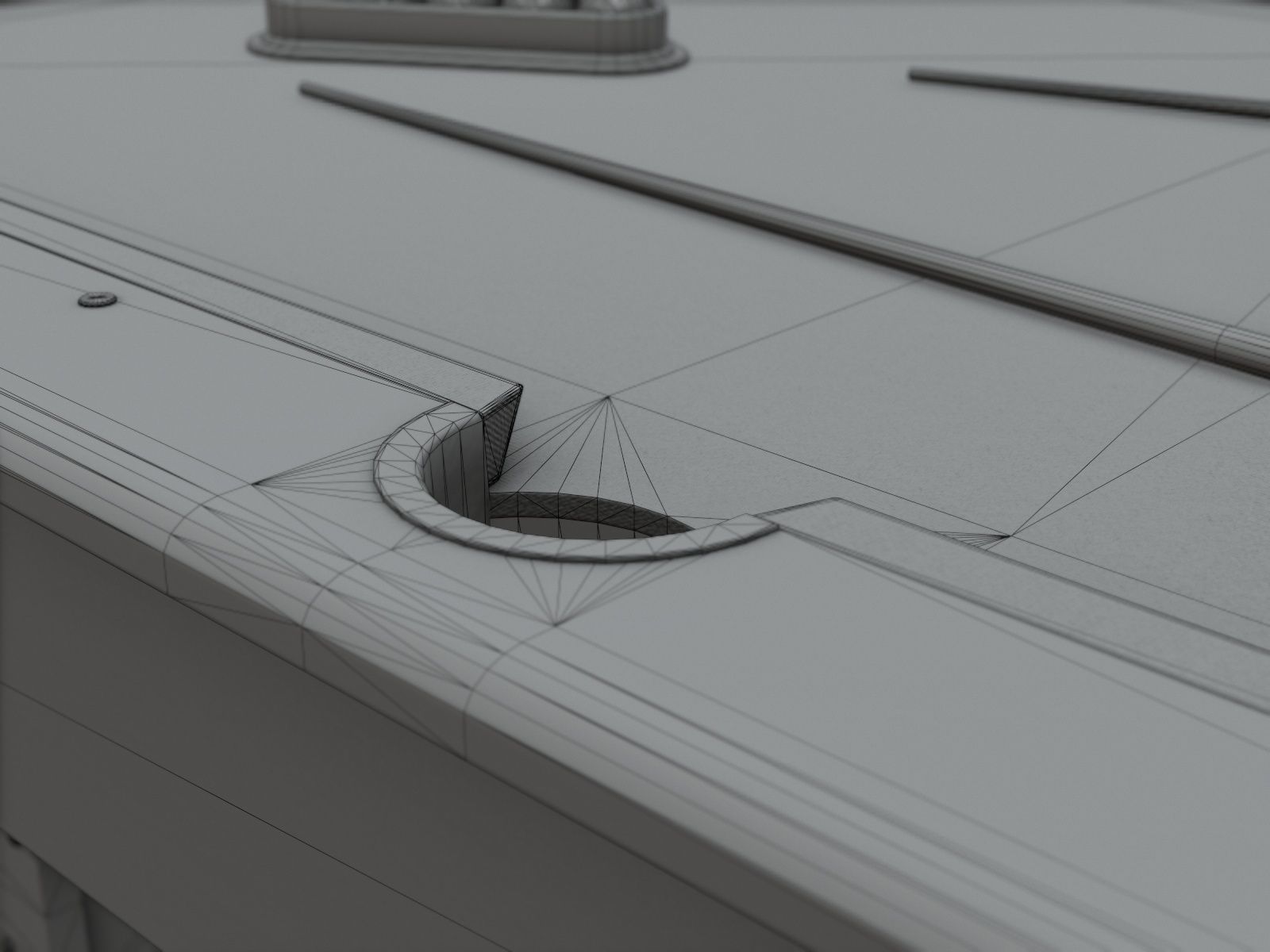 Pool Table Jalano Low-poly 3D model_19