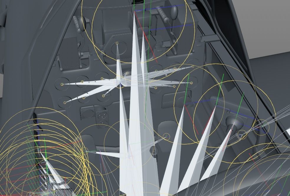 A6M5 Japanese Zero WWII Fighter -PBR UE4- Low-poly 3D model_8