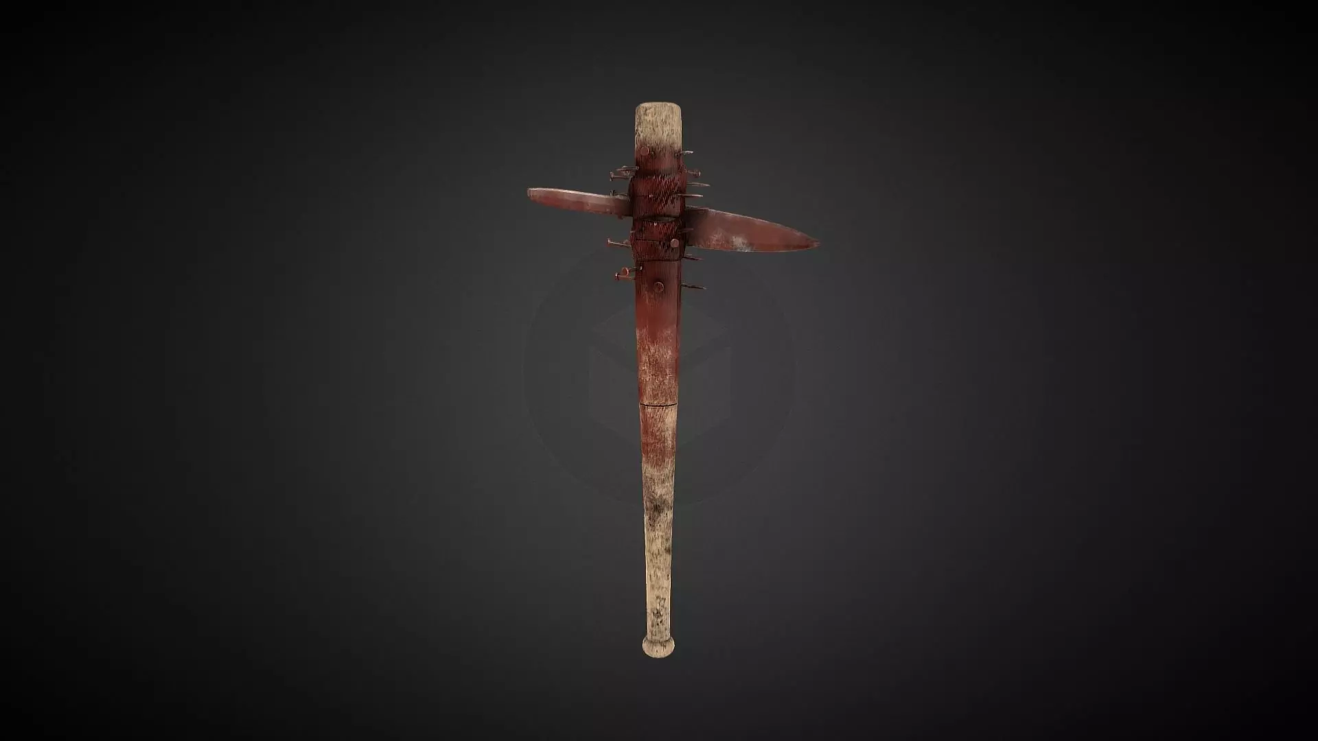 Upgraded bit Low-poly 3D model_0