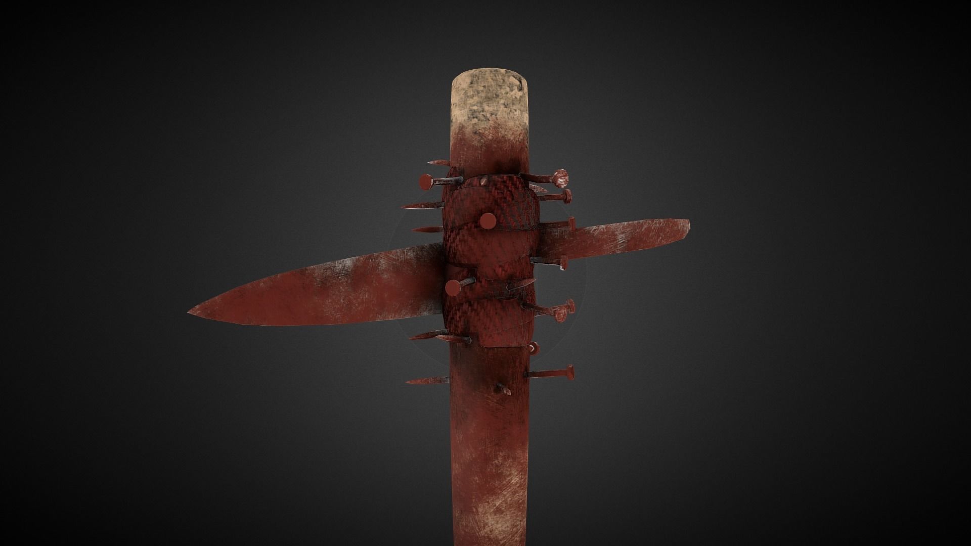 Upgraded bit Low-poly 3D model_1