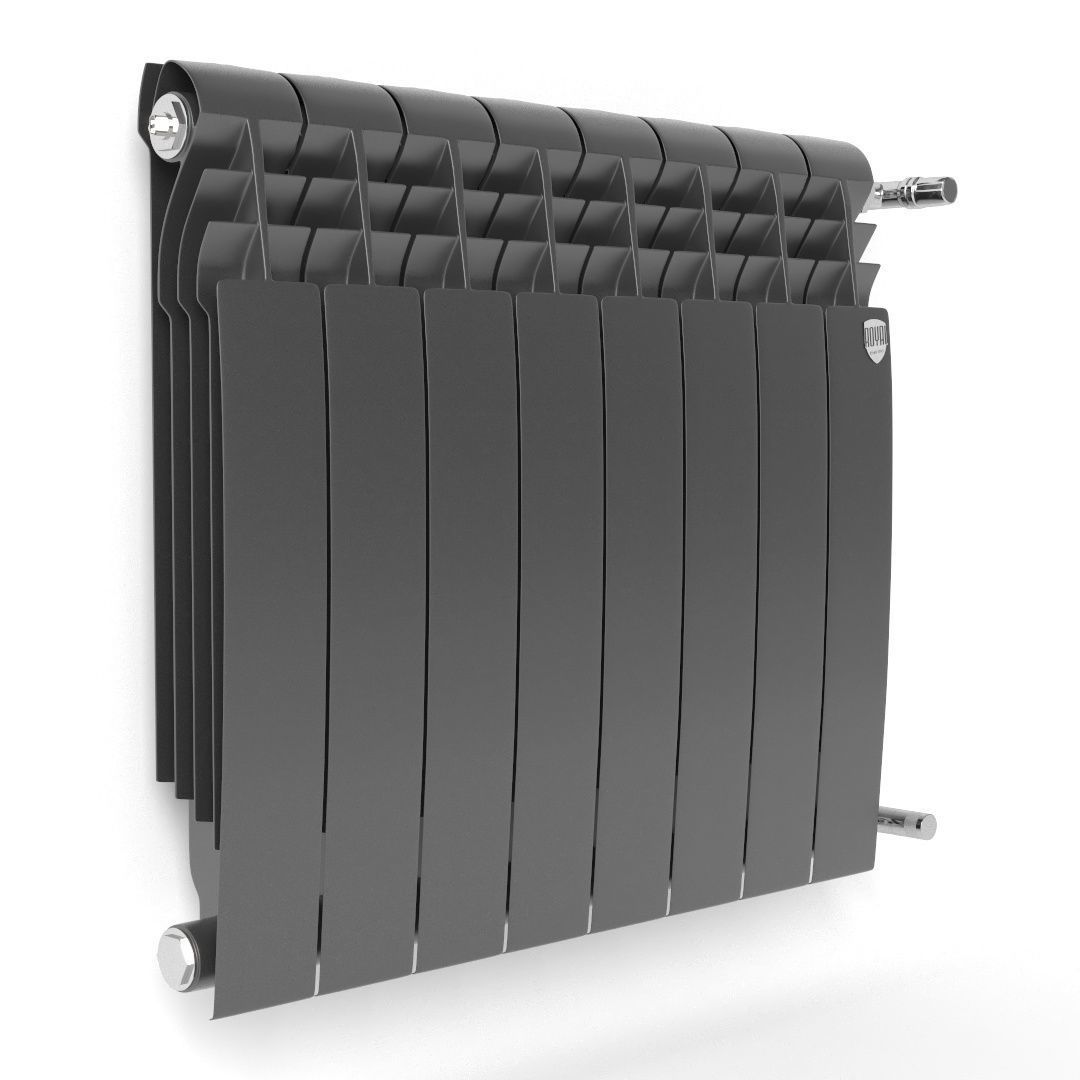 Heating radiator BiLiner Noir Sable 3D model_2