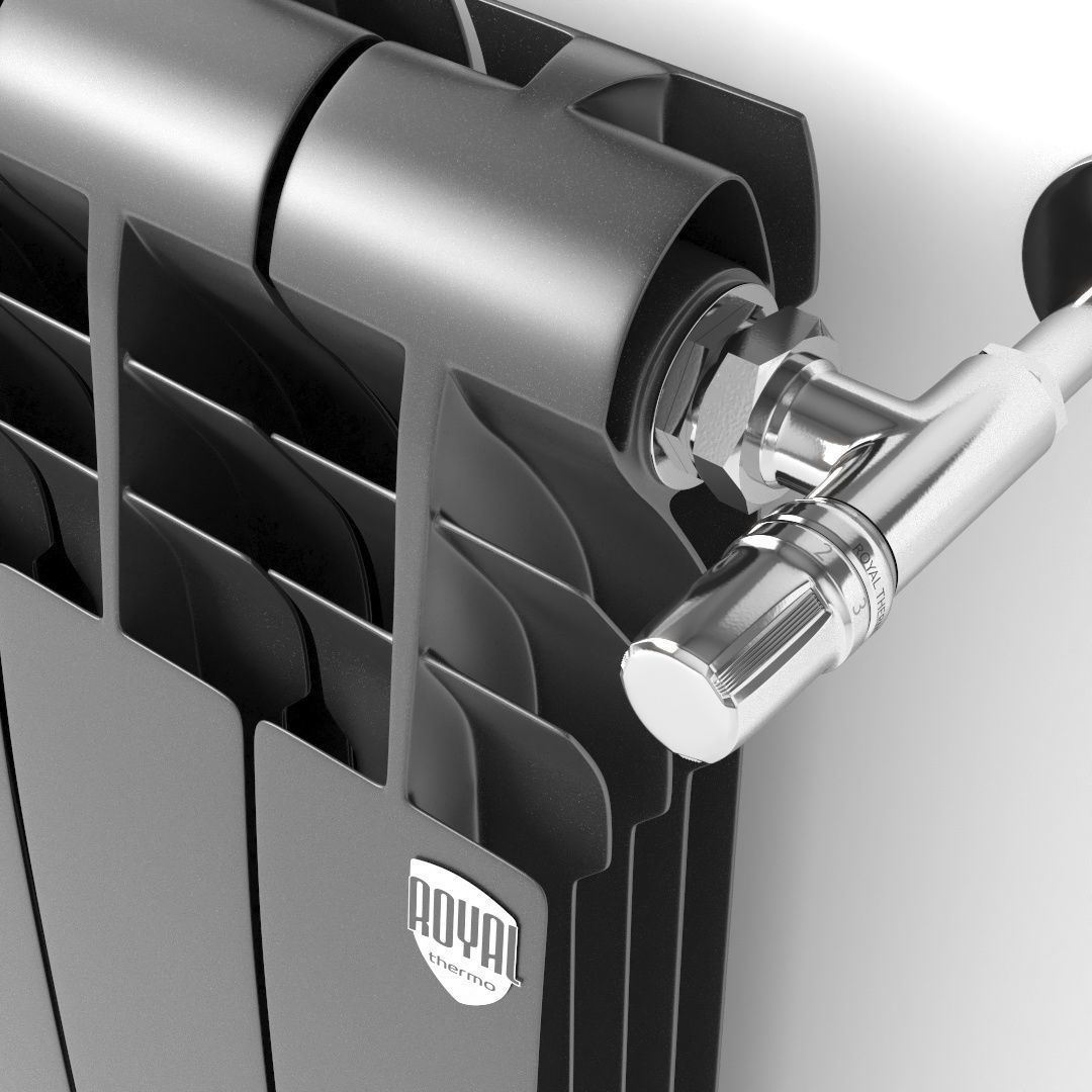 Heating radiator BiLiner Noir Sable 3D model_1