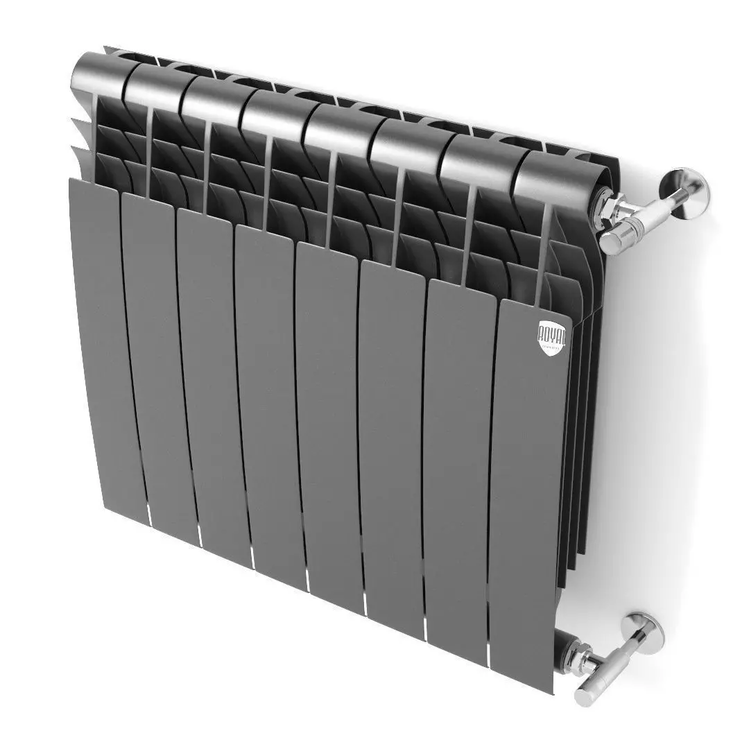 Heating radiator BiLiner Noir Sable 3D model_0