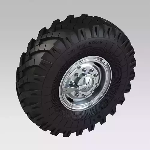 Wheel URAL Tire OI25AM Rim 515-254