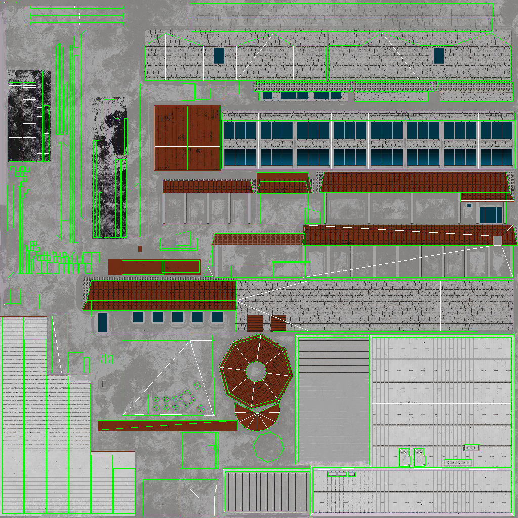 LXGB Building 1 Low-poly 3D model_10