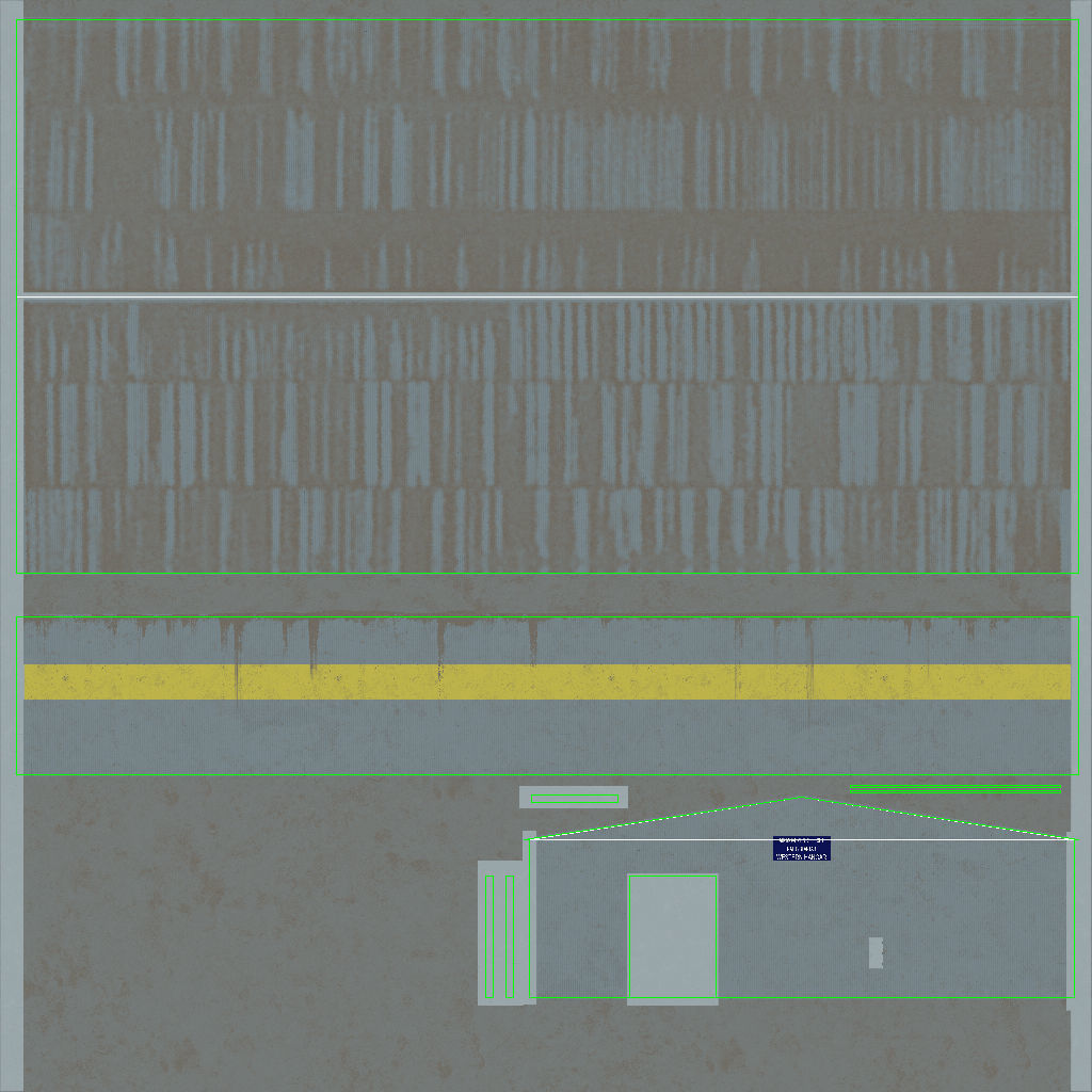 LXGB Hangar 1 Low-poly 3D model_10