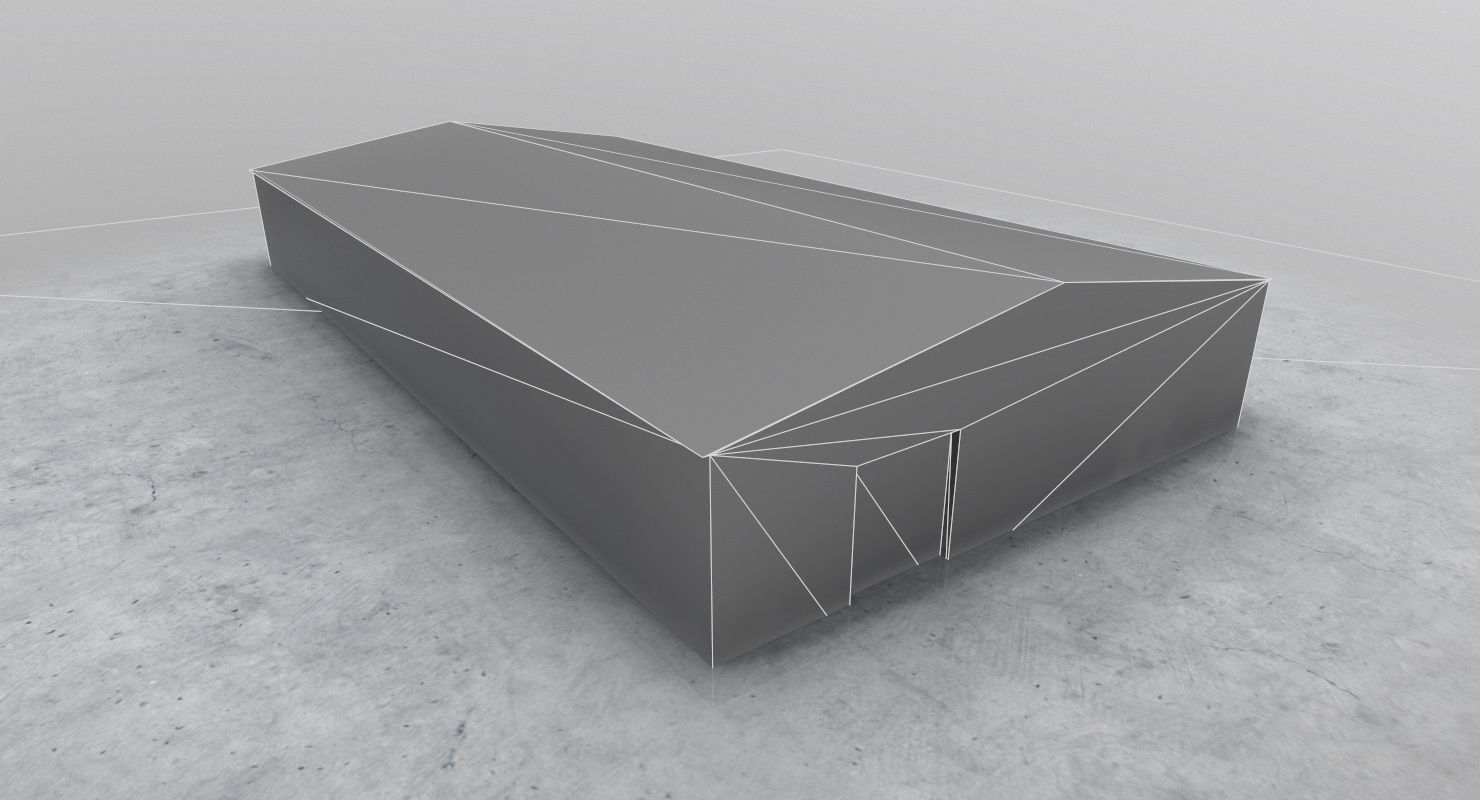 LXGB Hangar 1 Low-poly 3D model_7