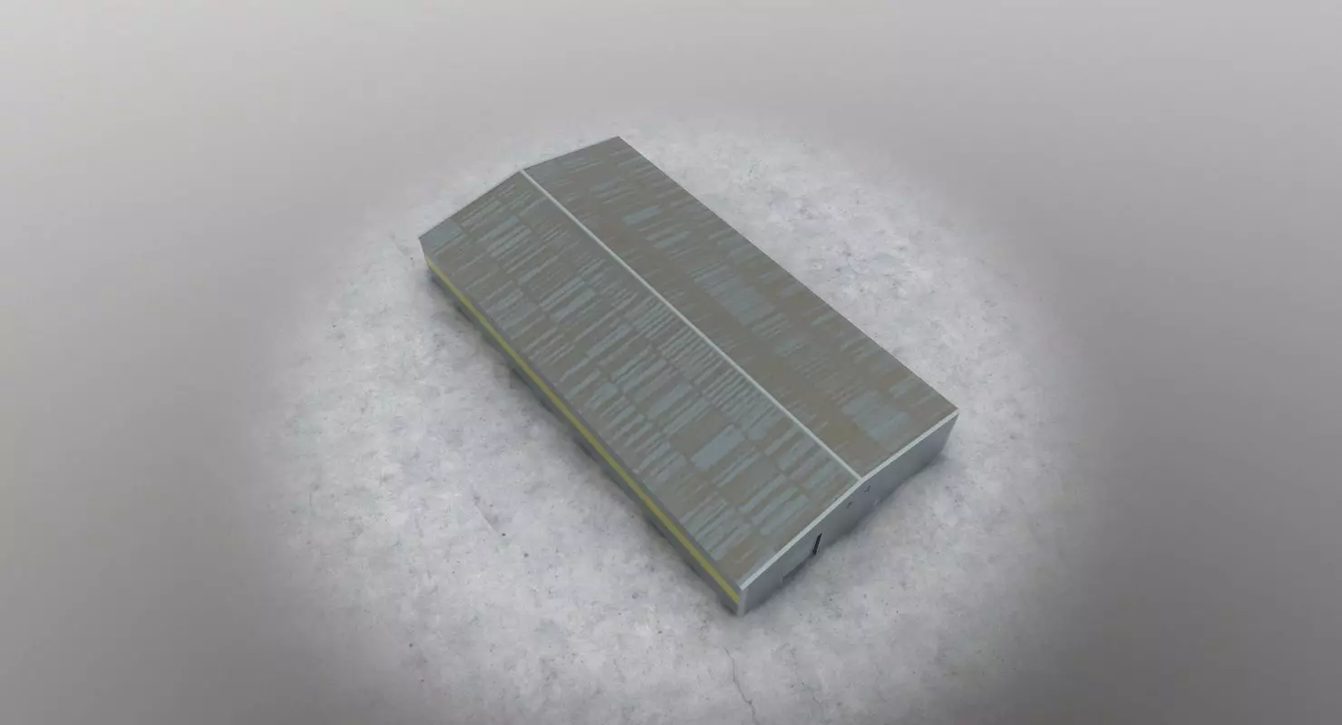 LXGB Hangar 1 Low-poly 3D model_0
