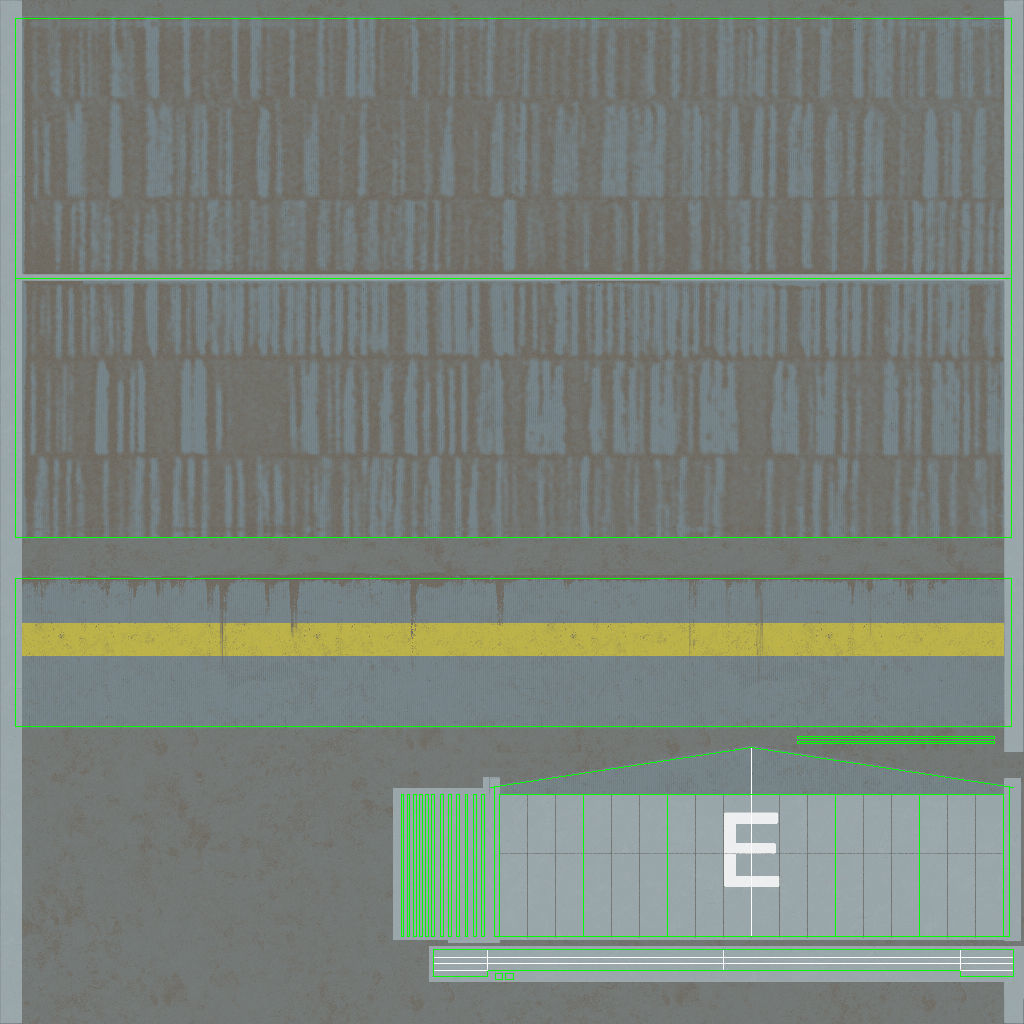 LXGB Hangar 2 Low-poly 3D model_11